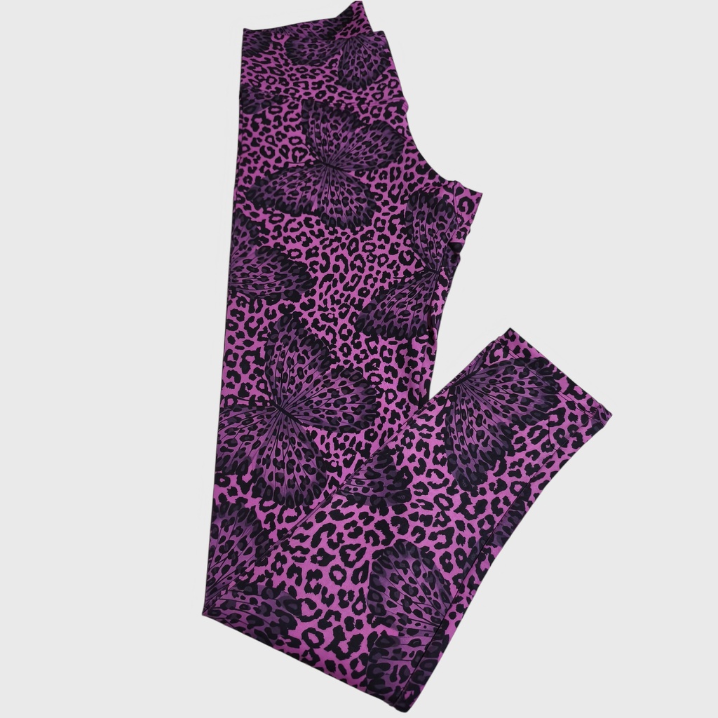 Legging Rosada Mariposa