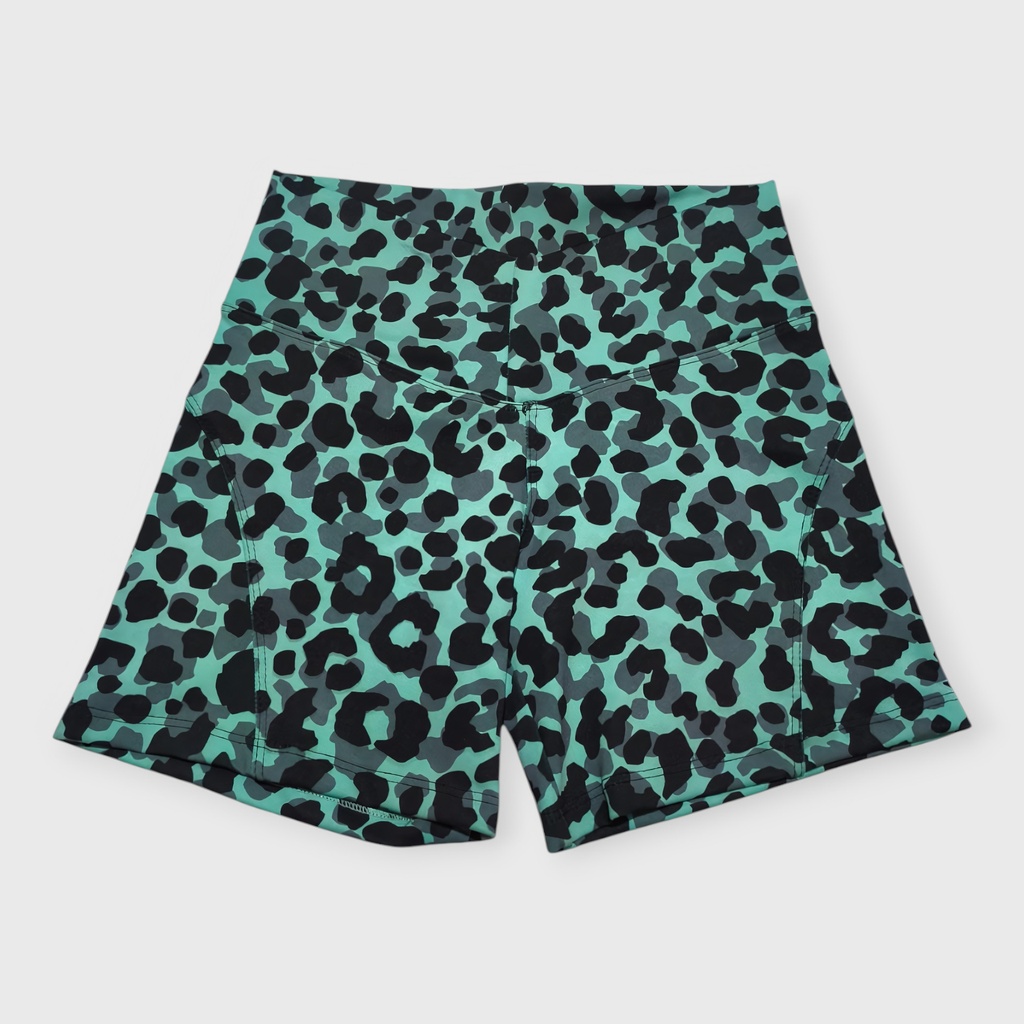 Short Verde Animal Print