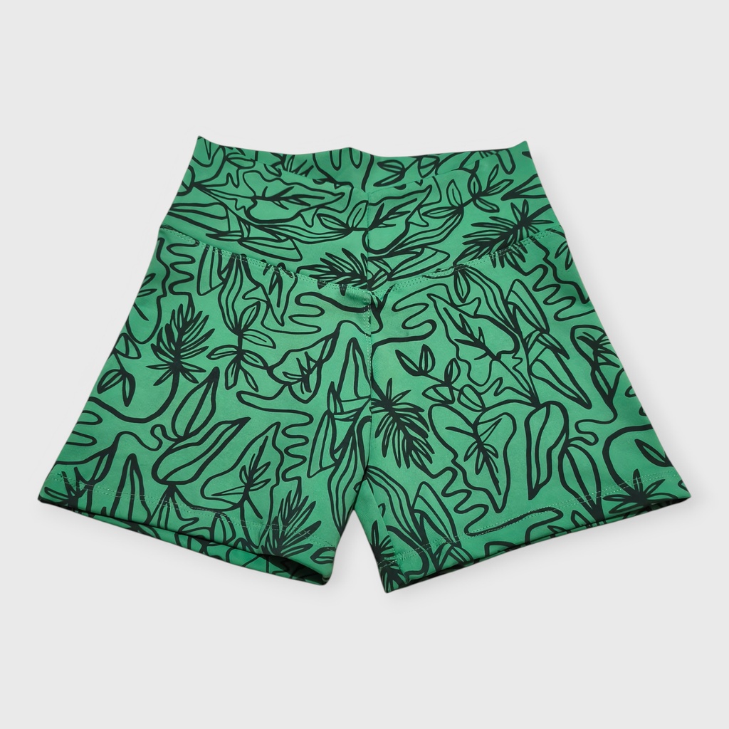 Short Verde Hojas