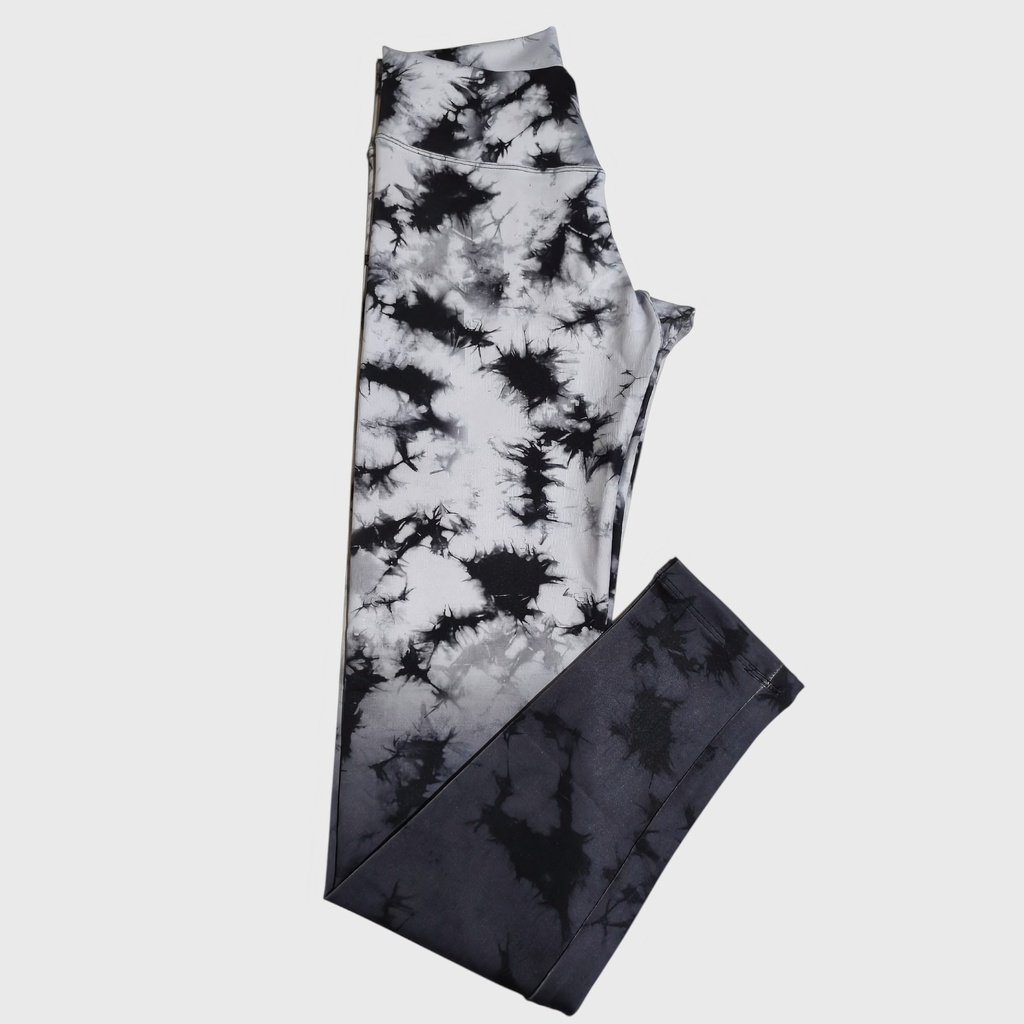 Legging Blanco Negro Talla M