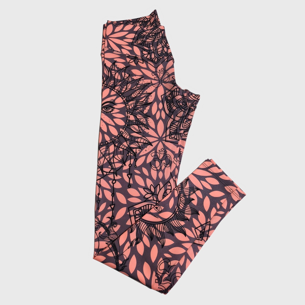 Legging Damasco Mandala Sol