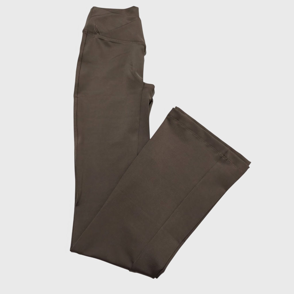 Legging Gris Flores