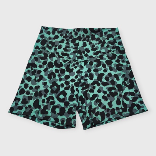 Short Verde Animal Print
